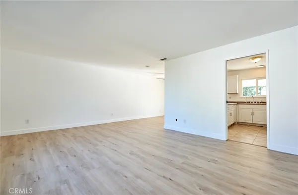 wooden floor in an empty room