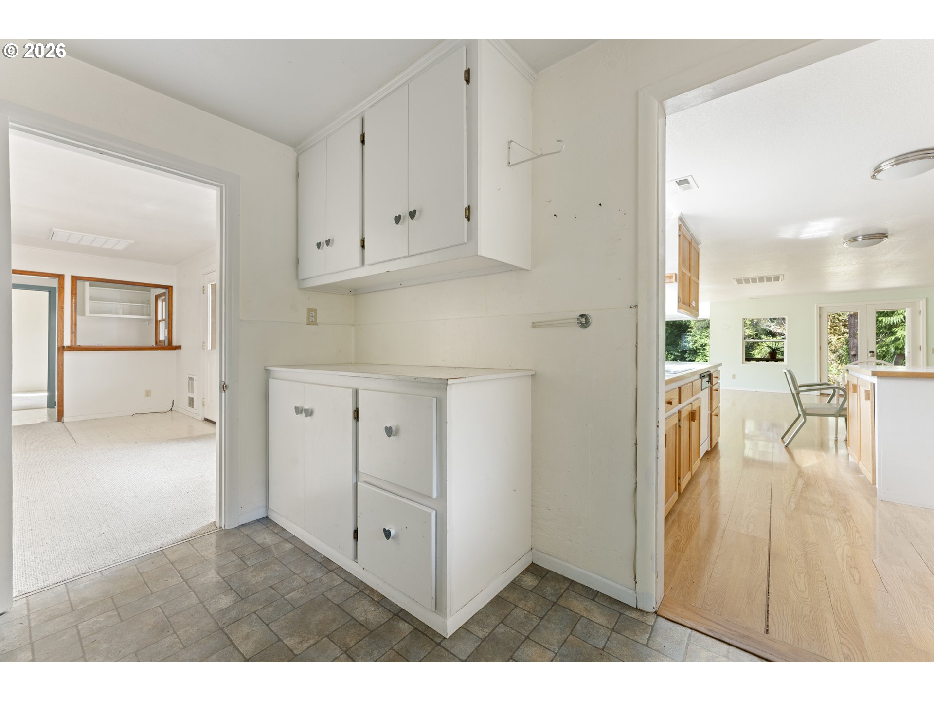 67085 Marlow Creek Road Coos Bay, OR 97420 - Photo 16 of 48 a open hall with white cabinets