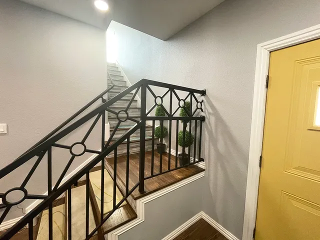 a view of entryway and hall