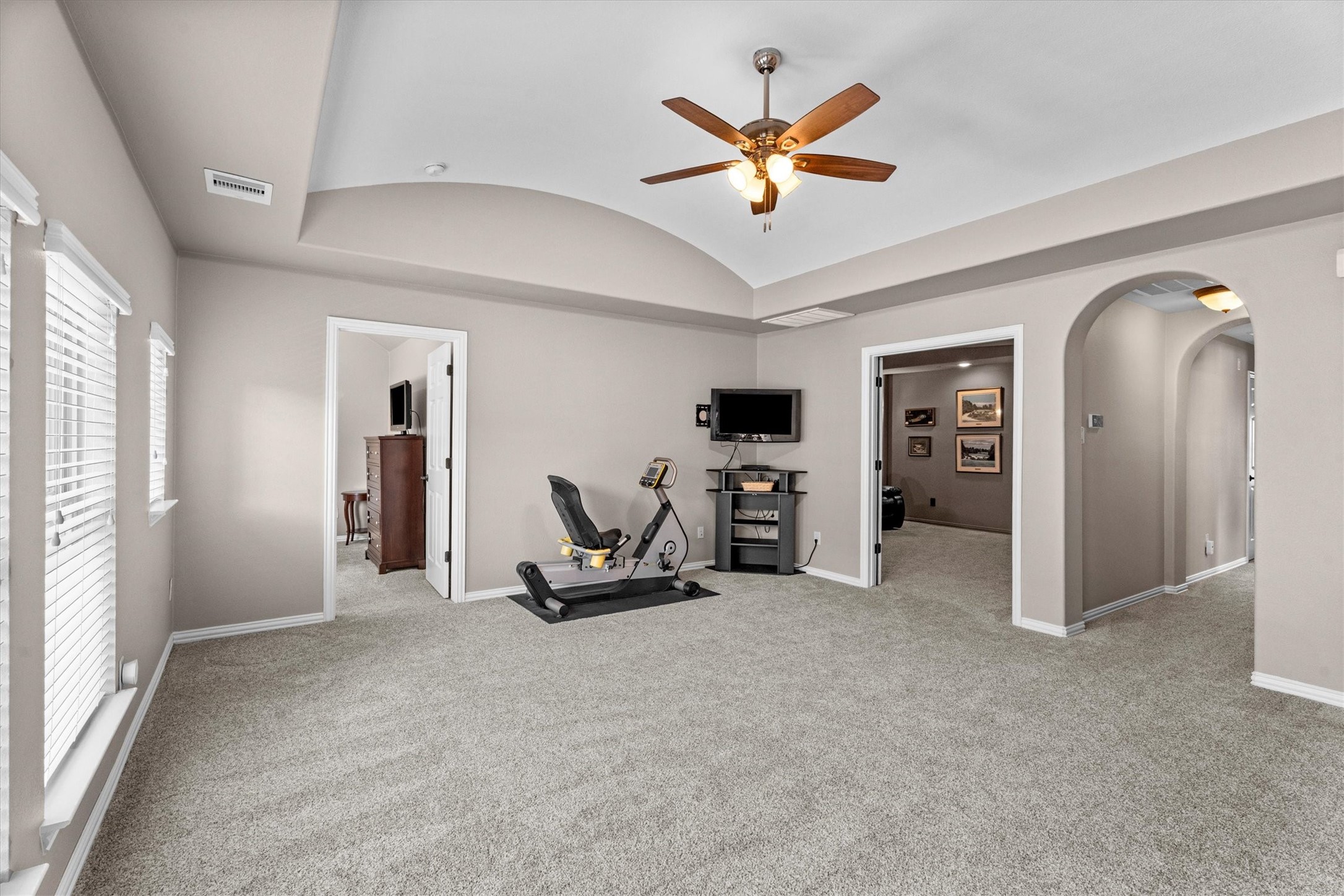 130 East Cove View Trail Spring, TX 77389 - Photo 34 of 50 Huge game room has space for all your toys