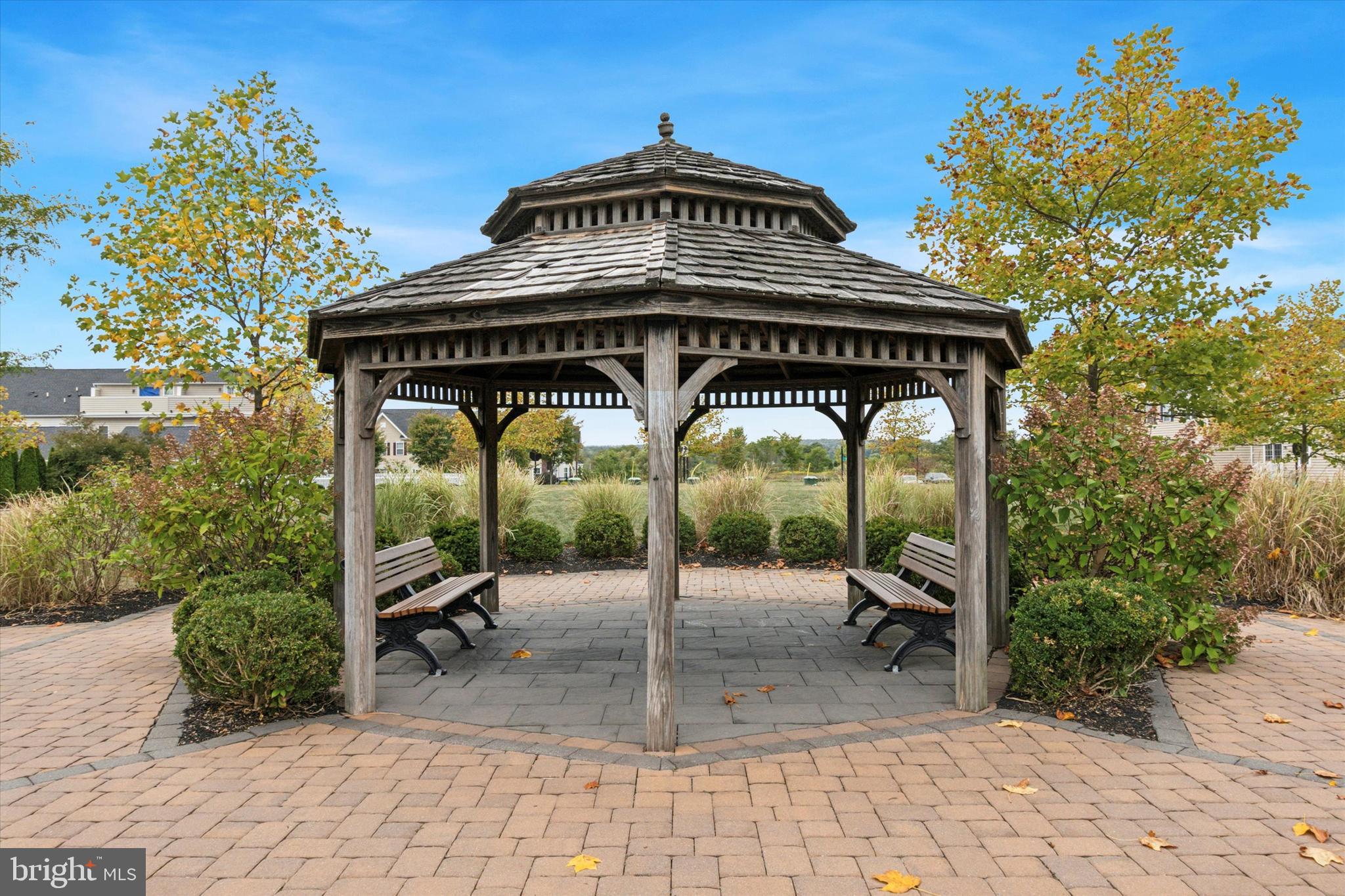 3799 Jacob Stout Road, Unit 5 Doylestown, PA 18902 - Photo 24 of 25 a view of a bench in the patio