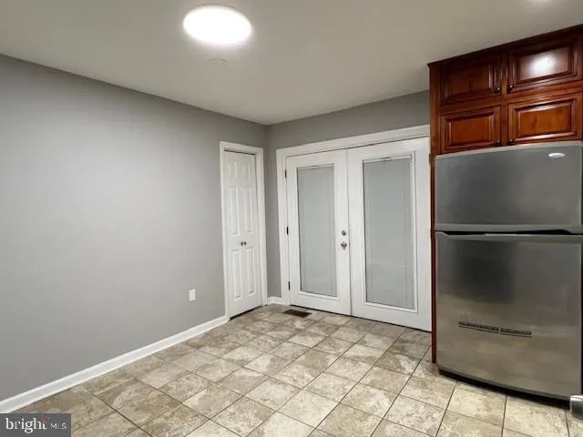 a view of empty room