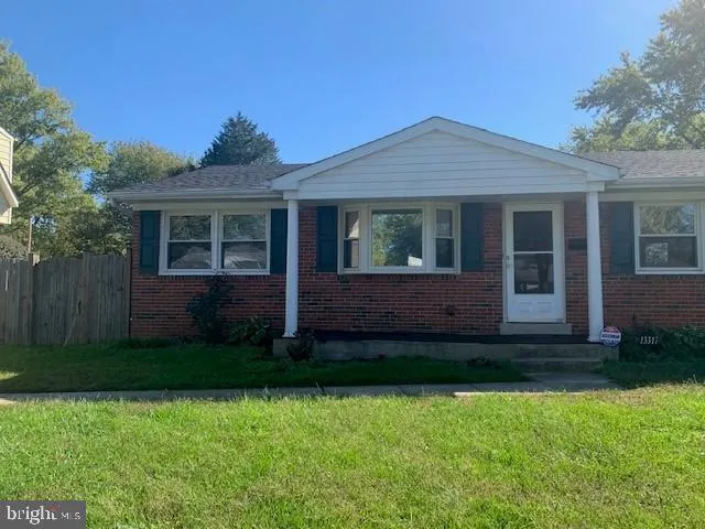 a view of a house with garden