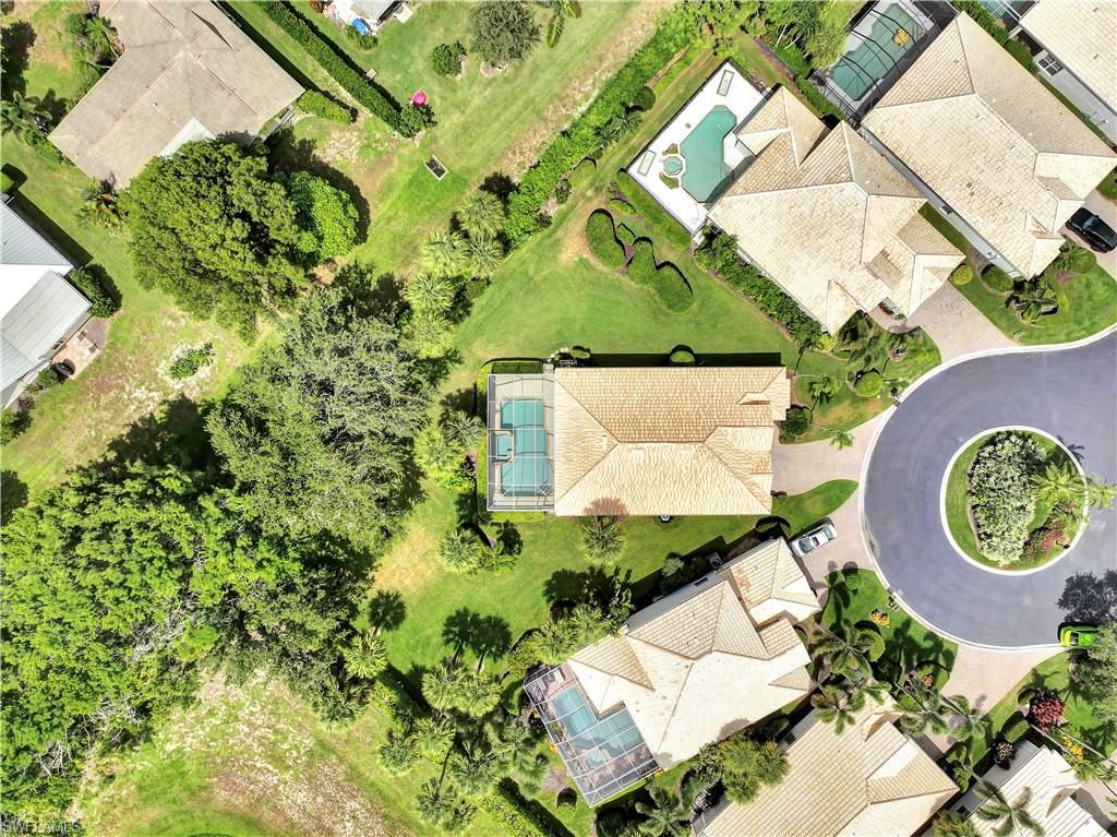 1721 Marsh Run Naples, FL 34109 - Photo 35 of 35 an aerial view of a house with garden