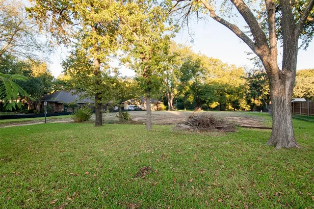 a view of outdoor space with trees