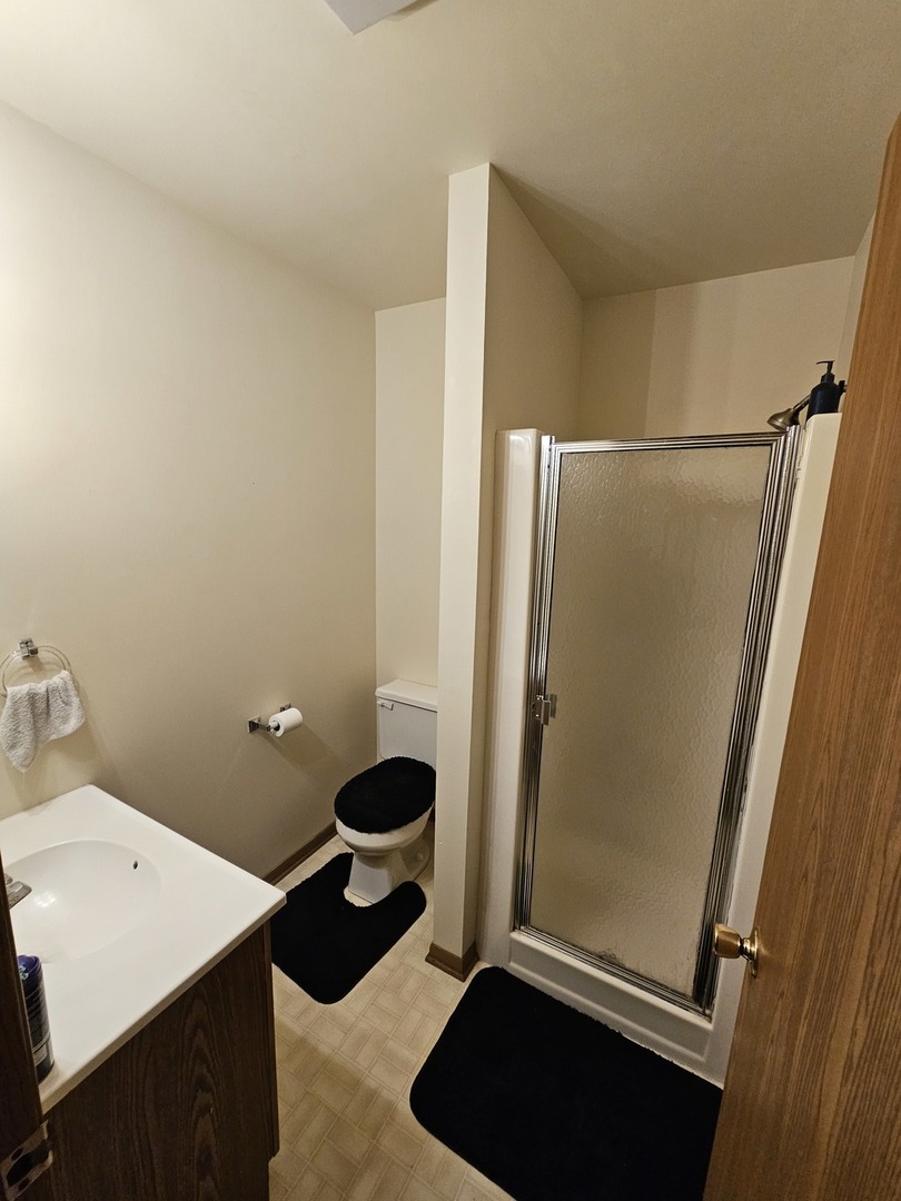 847-849 Rhodes Street Woodstock, IL 60098 - Photo 31 of 44 a bathroom with a sink and a shower