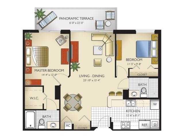 18335 Northwest 68th Avenue, Unit 245208 Hialeah, FL 33015 - Photo 12 of 18 a picture of a bathroom