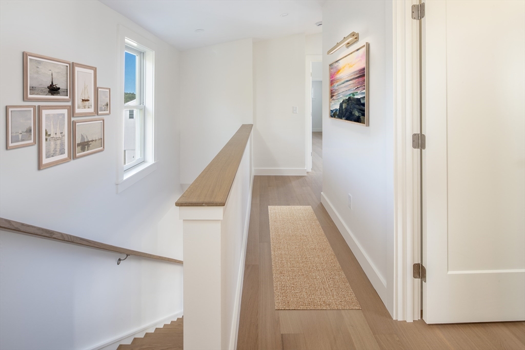 8 Channel Street Mattapoisett, MA 02739 - Photo 15 of 39 a view of hallway with stairs