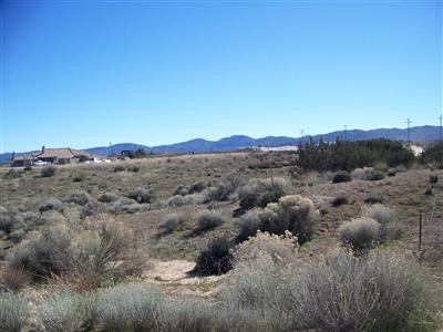 0 Outpost Road Hesperia, CA 92345 - Photo 1 of 1 a view of a mountain in the distance in a field