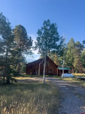 front view of house with a yard