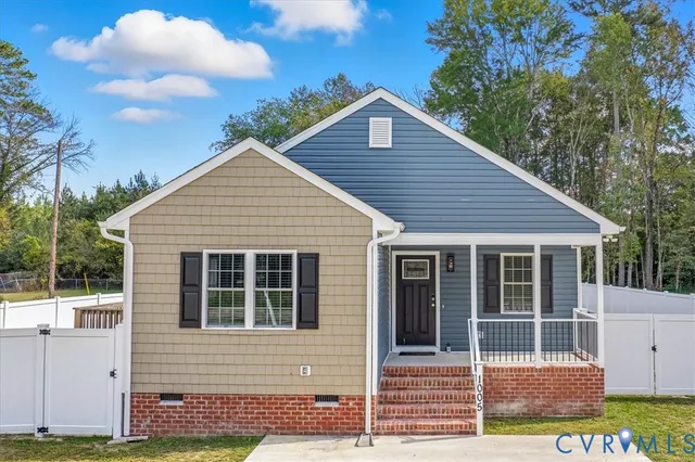 a view of front a house