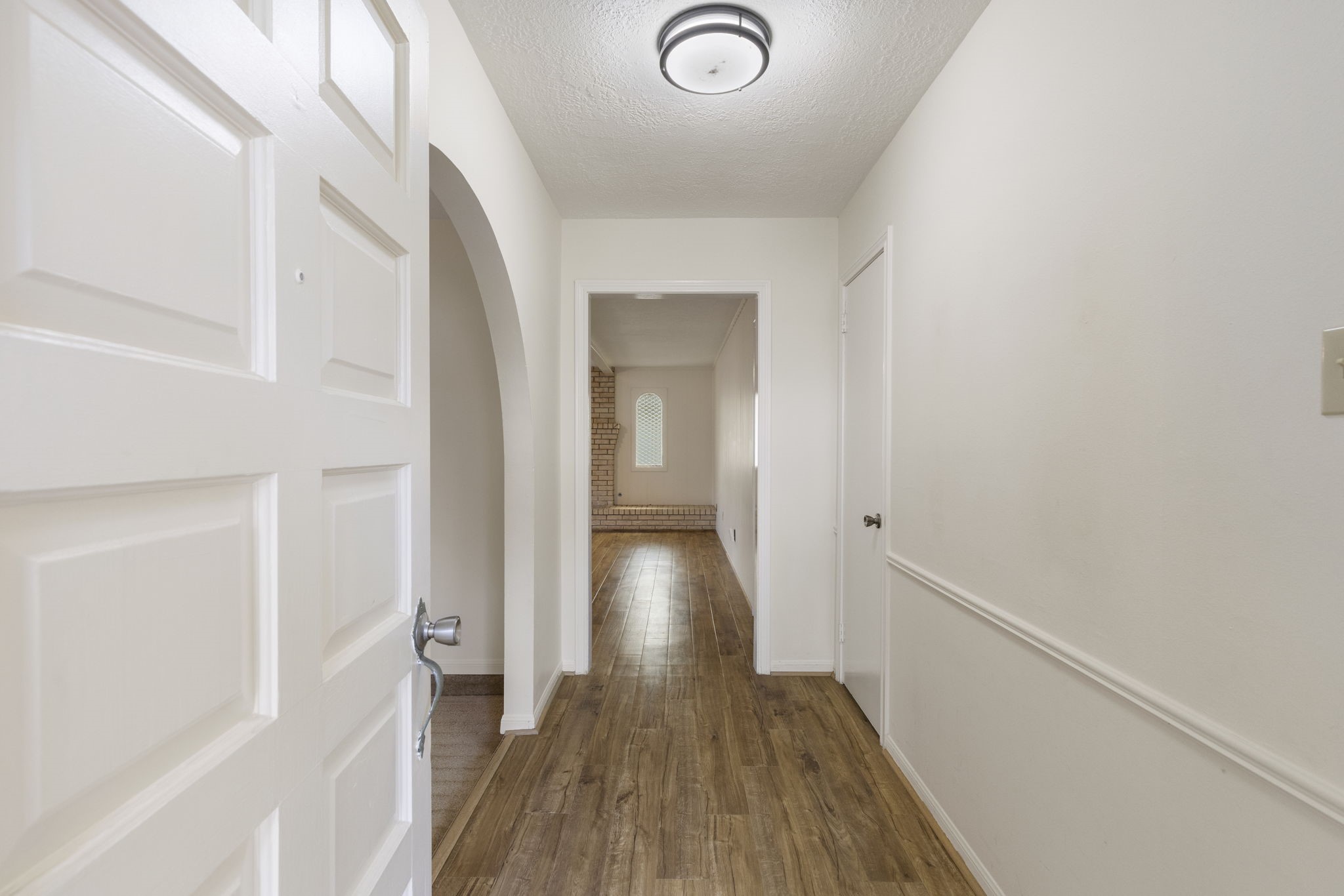 519 Kathy Street Humble, TX 77338 - Photo 3 of 21 Welcoming front entrance. LVT flooring installed in 2022