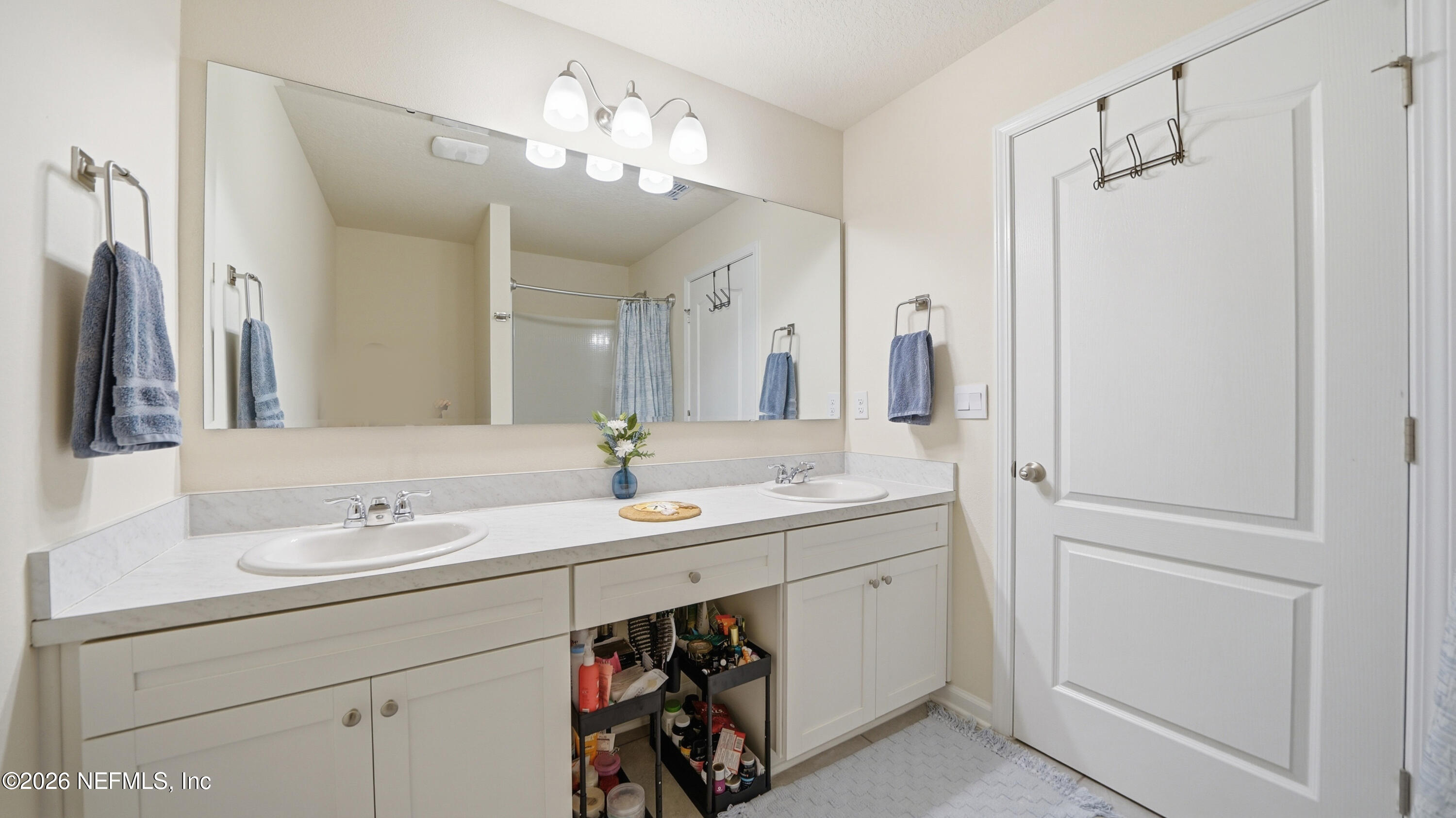 172 Redbud Road Palm Coast, FL 32137 - Photo 25 of 43 a bathroom with a sink double vanity and a mirror