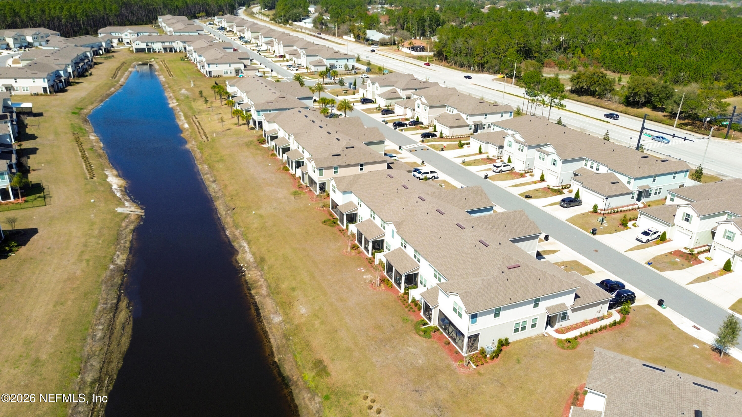 172 Redbud Road Palm Coast, FL 32137 - Photo 37 of 43 an aerial view of residential houses with outdoor space