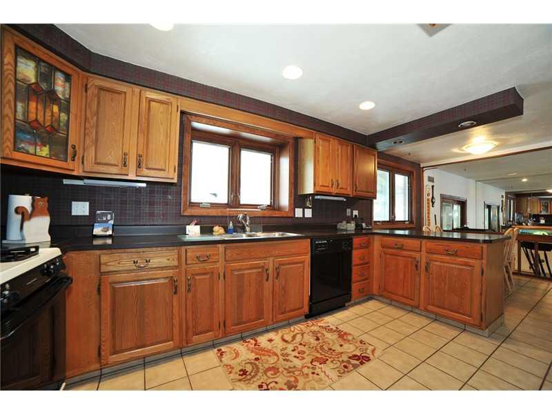131 Tyler Road Pittsburgh, PA 15237 - Photo 9 of 22 Kitchen. The wall paper has been removed in the kitchen.