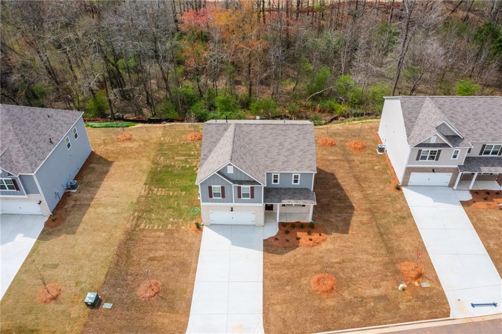 5370 Swan Lane Powder Springs, GA 30127 - Photo 43 of 54 a view of a patio with swimming pool