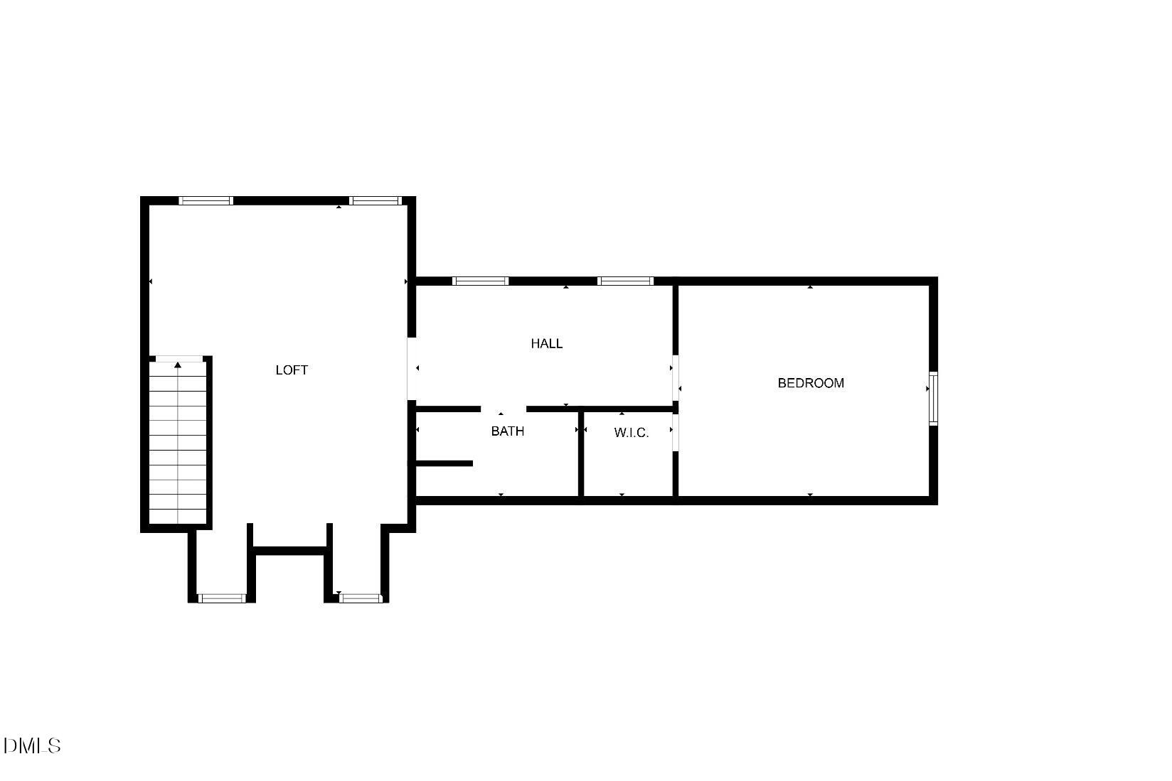 1846 Forest Wood Road Rocky Mount, NC 27804 - Photo 68 of 68 Upstairs Floorplan 2