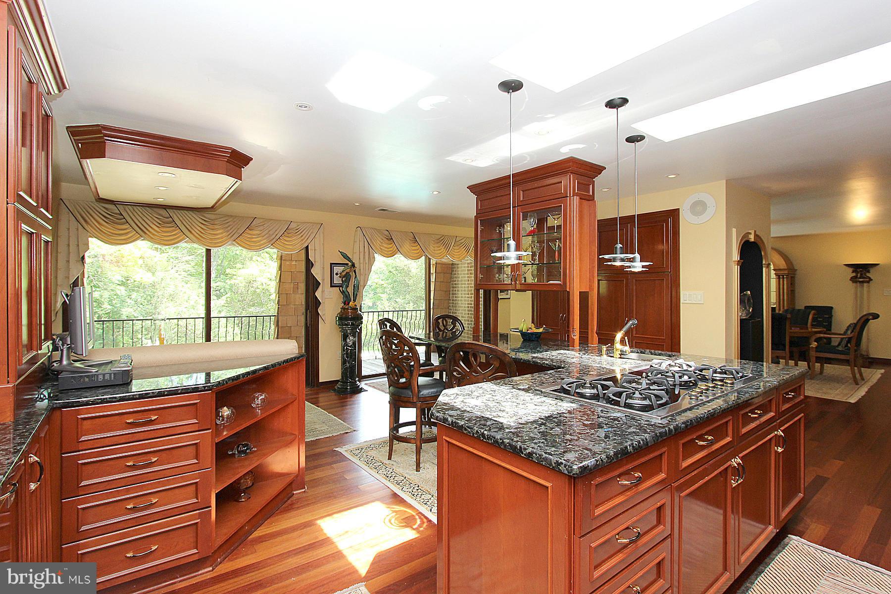 8823 Brook Road McLean, VA 22102 - Photo 6 of 30 a dining hall with stainless steel appliances granite countertop a stove and a sink
