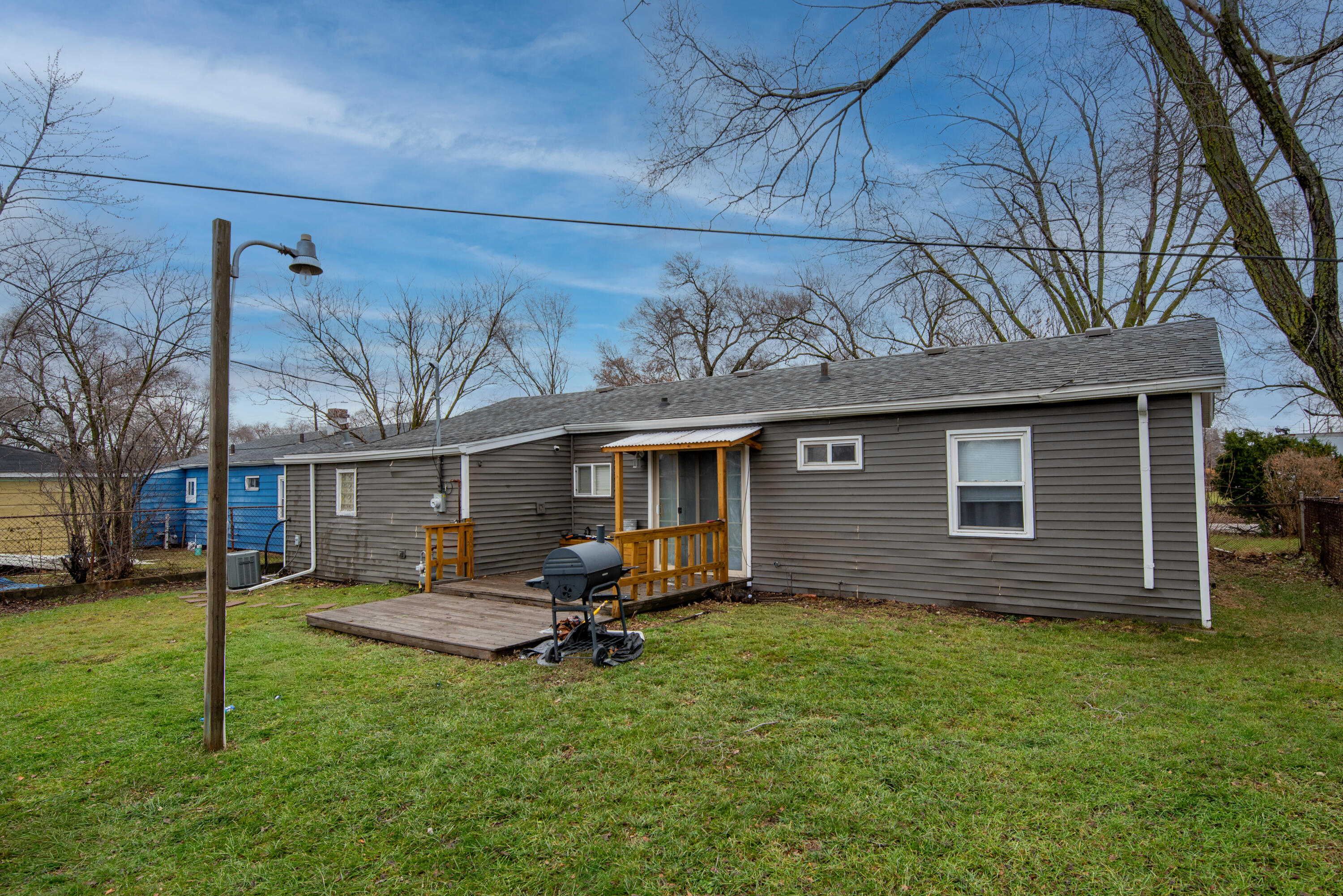 2080 Wright Street Gary, IN 46404 - Photo 19 of 20 a view of a yard in front of a house