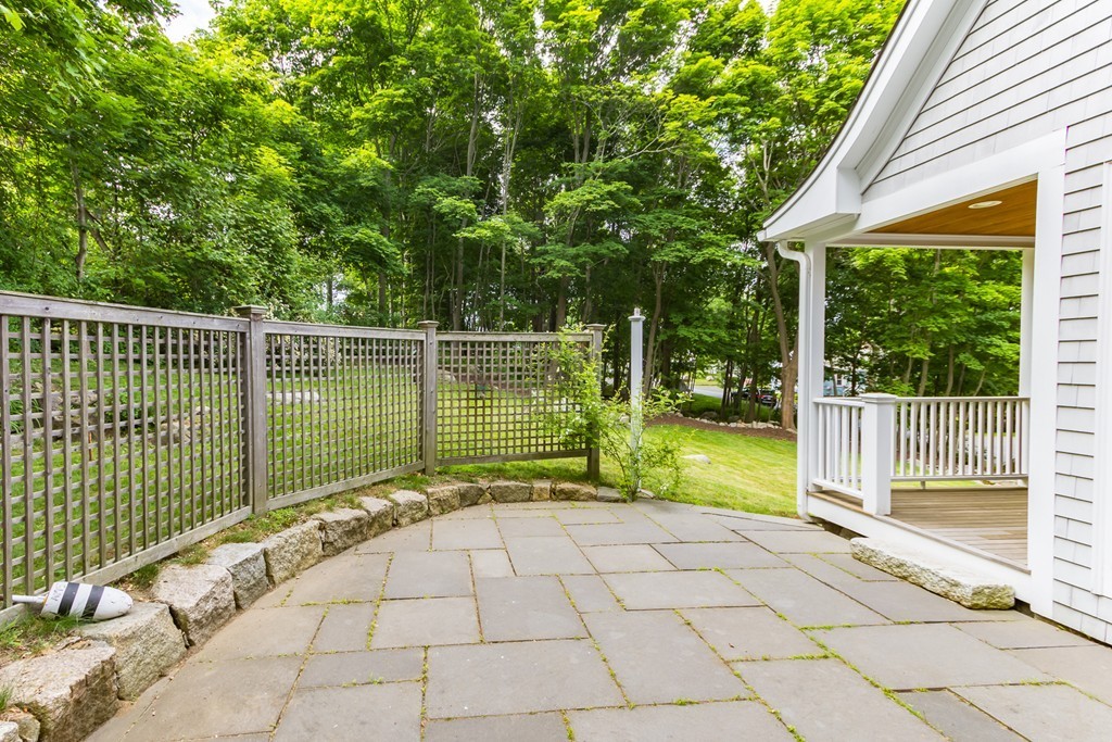4 Echo Avenue Gloucester, MA 01930 - Photo 25 of 26 a view of a backyard with a garden