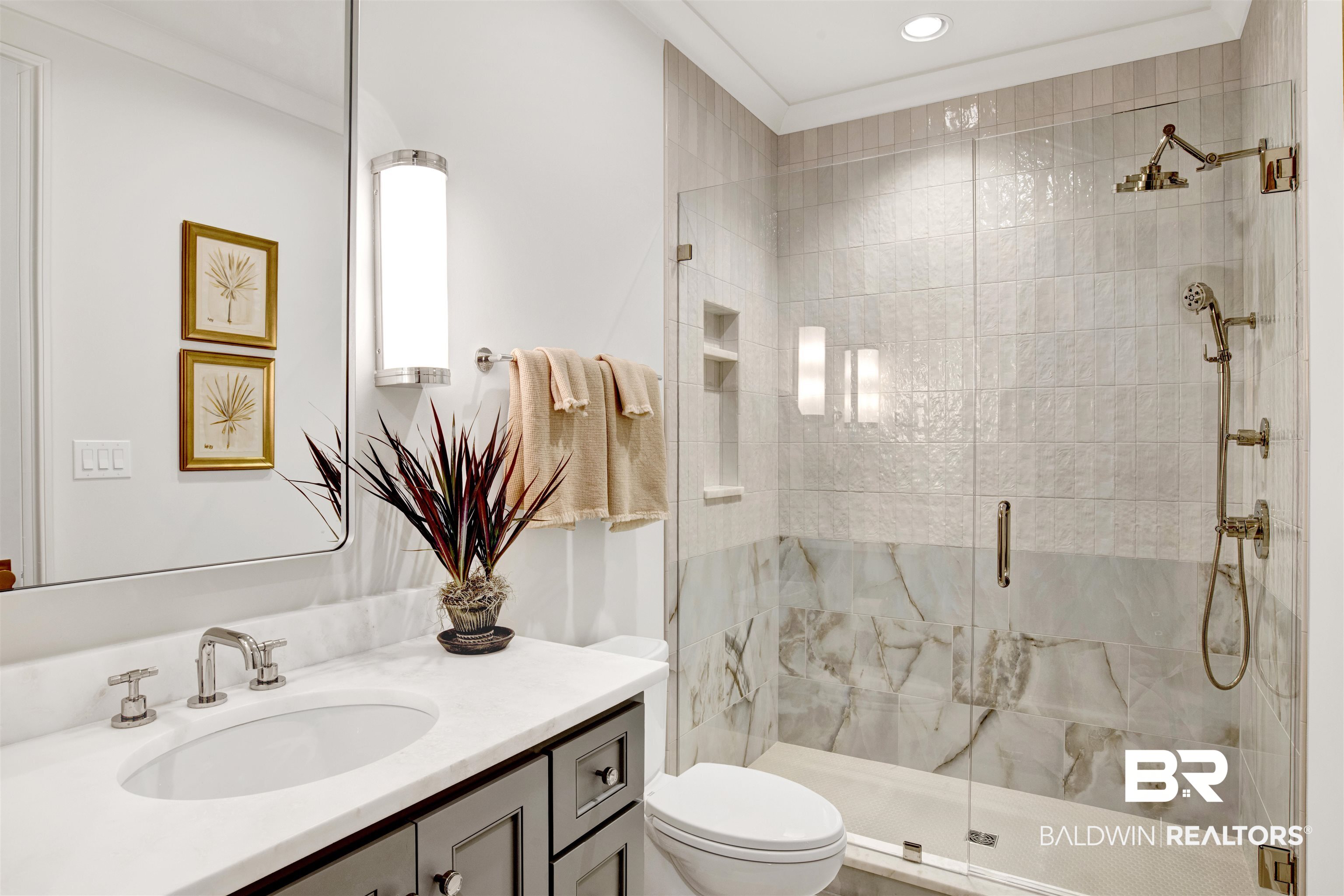 7248 Parker Road Fairhope, AL 36532 - Photo 48 of 55 Full bath with a stall shower and vanity