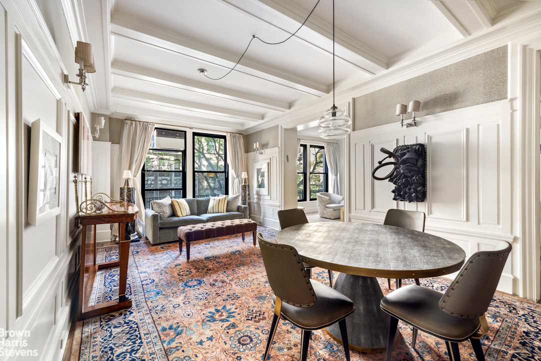645 West End Avenue, Unit 2A Manhattan, NY 10025 - Photo 2 of 13 a dining room with furniture and window