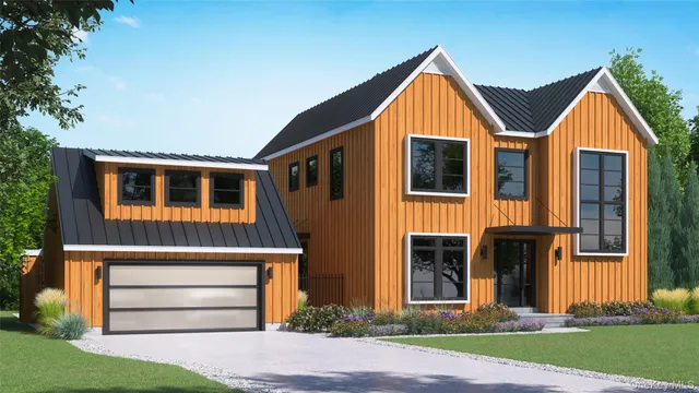 front view of house with a yard