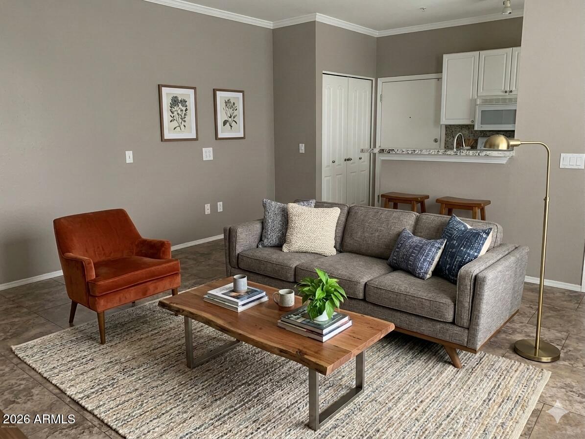 1701 East Colter Street, Unit 189 Phoenix, AZ 85016 - Photo 6 of 46 Living room 189