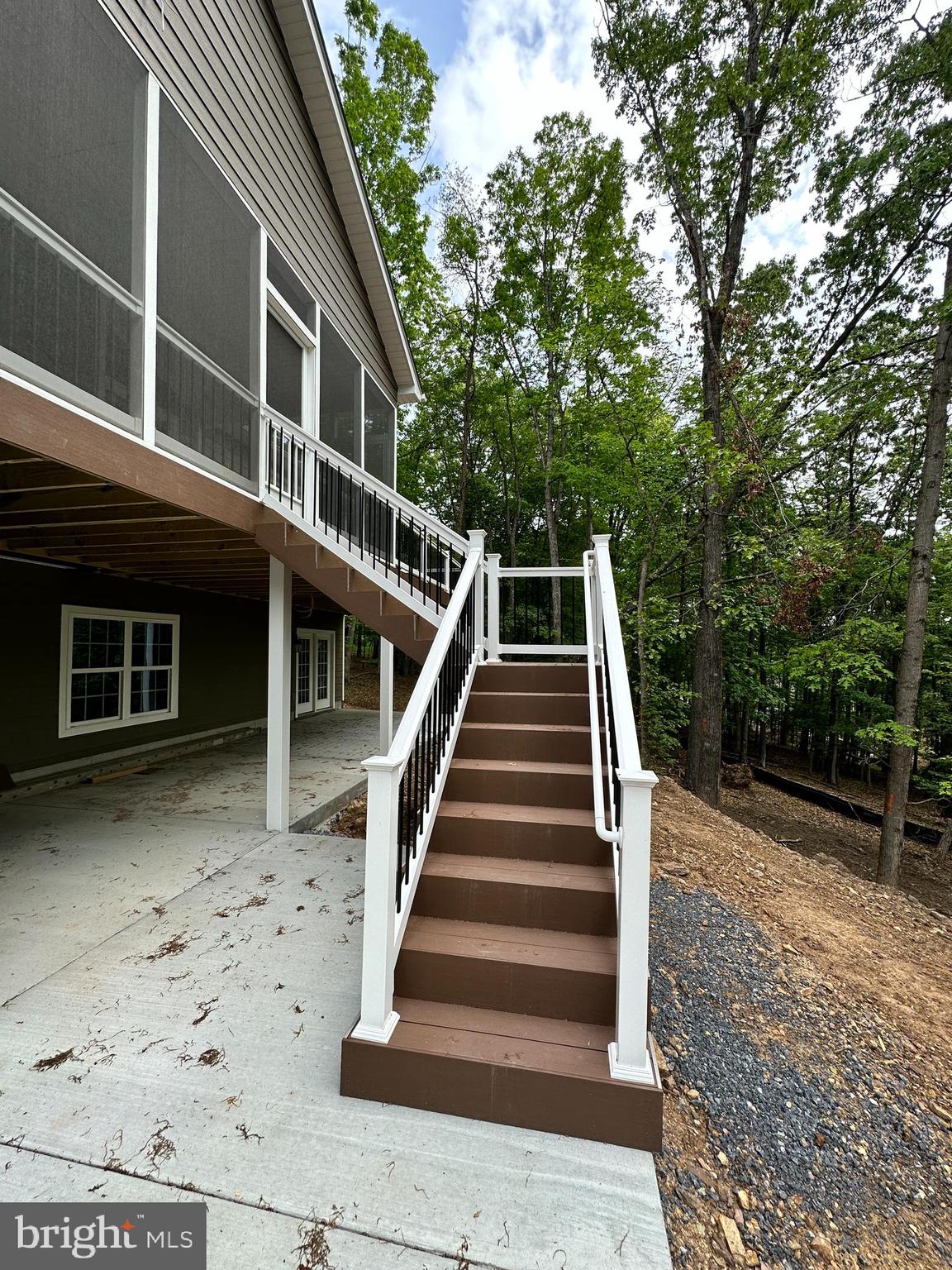 1600 Hunting Ridge Road Winchester, VA 22603 - Photo 9 of 45 Stairs to Grade as of 5-17-23