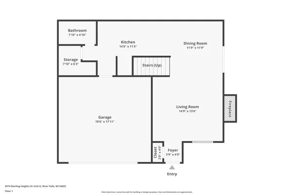 $250,000 | 3574 Sterling Heights Drive, Unit H, River Falls, WI 54022