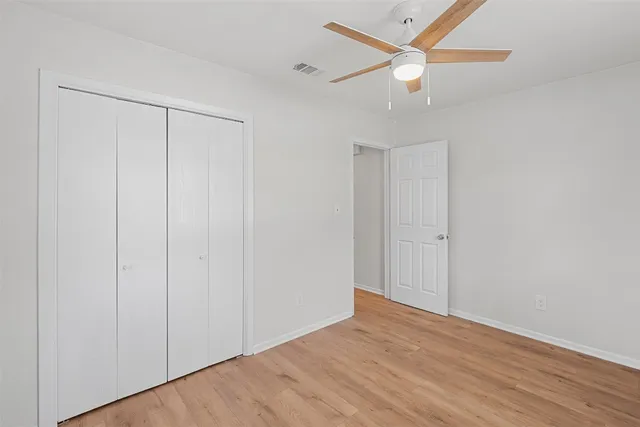 wooden floor in an empty room