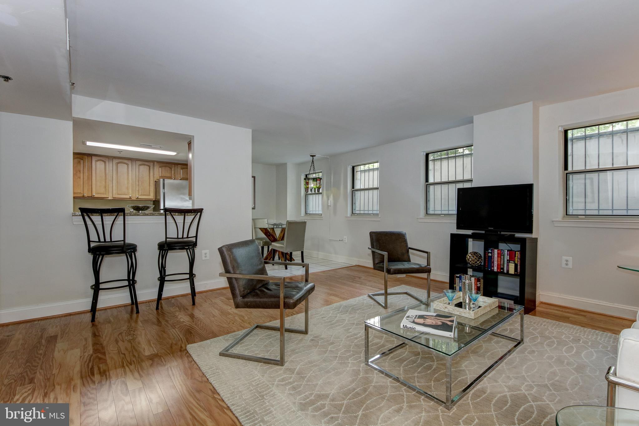 1621 T Street Northwest, Unit T2 Washington, DC 20009 - Photo 1 of 41 Spacious living room with open plan