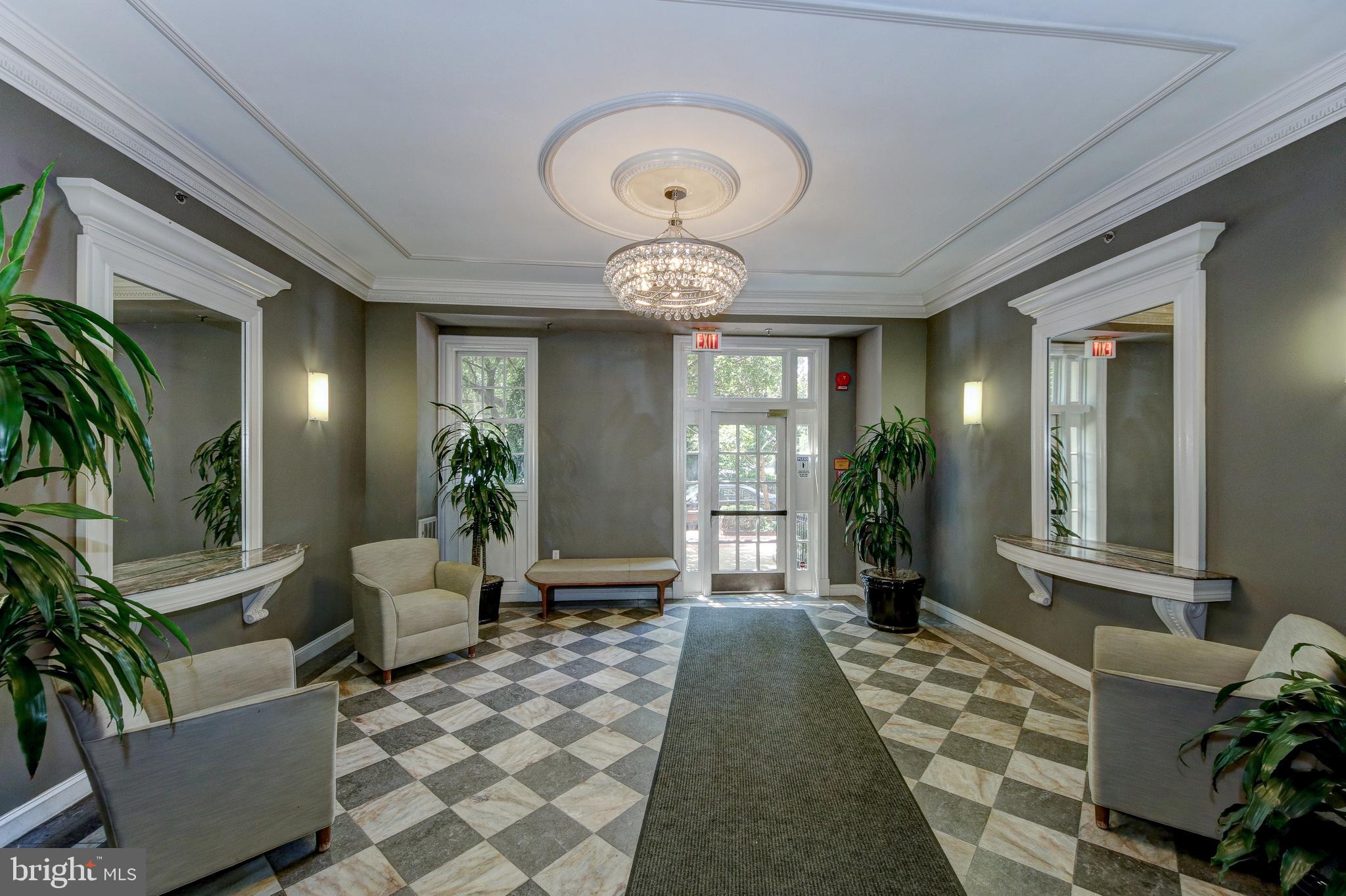 1621 T Street Northwest, Unit T2 Washington, DC 20009 - Photo 19 of 41 Welcoming lobby