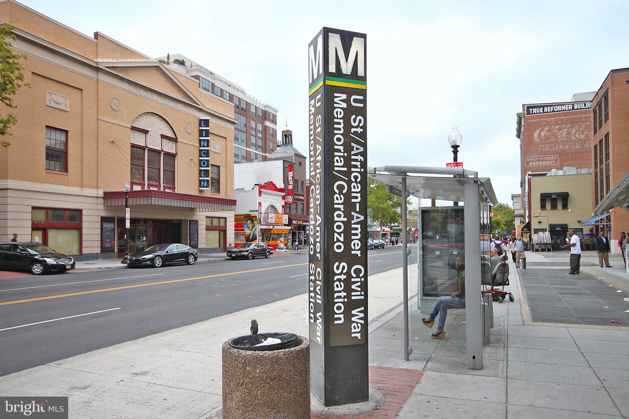1621 T Street Northwest, Unit T2 Washington, DC 20009 - Photo 21 of 41 Blocks to U Street Metro