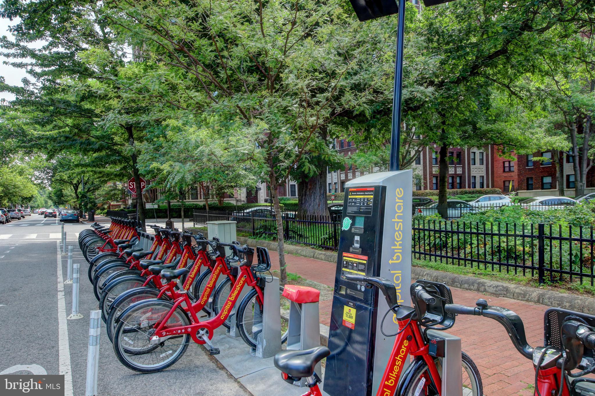 1621 T Street Northwest, Unit T2 Washington, DC 20009 - Photo 22 of 41 Bike share across the street
