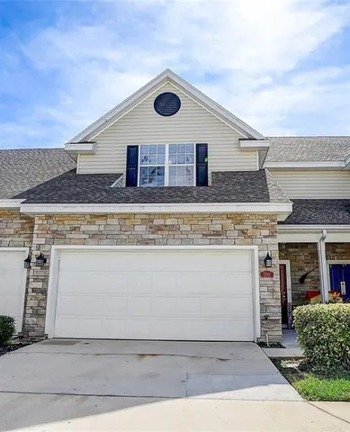 a view of a house with a balcony