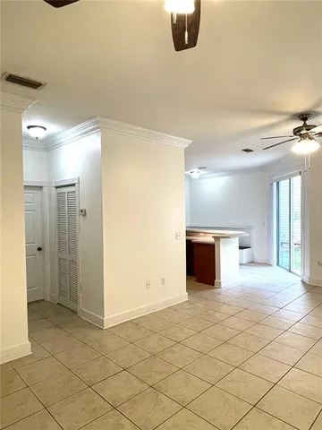 a view of a walk in closet