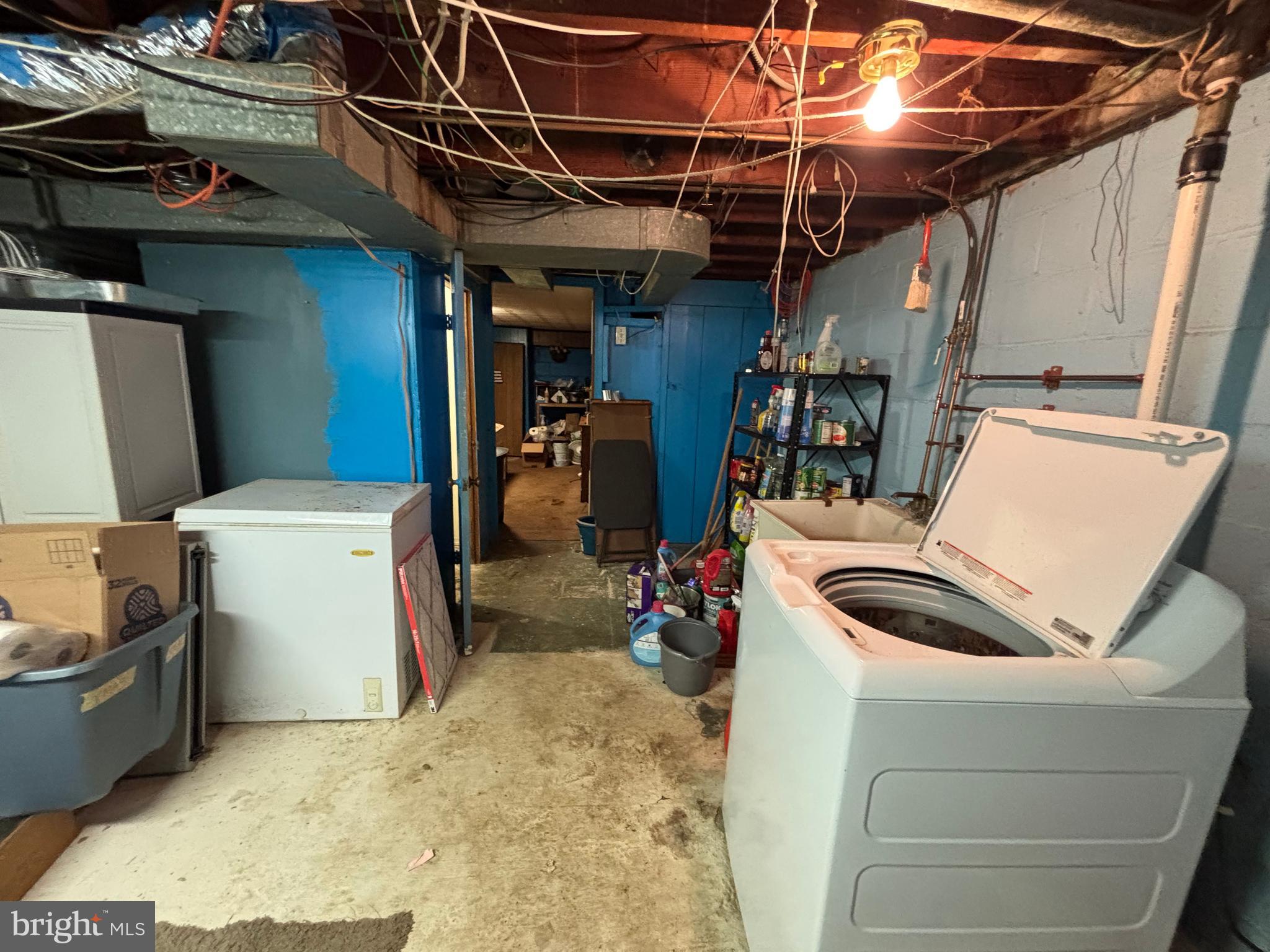 7552 Rabon Avenue Baltimore, MD 21222 - Photo 30 of 39 a utility room with dryer and washer