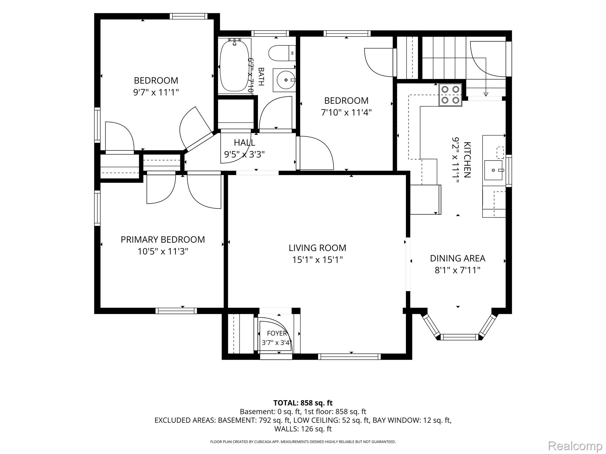 26508 Five Mile Road Redford, MI 48239 - Photo 41 of 41 Floor plan