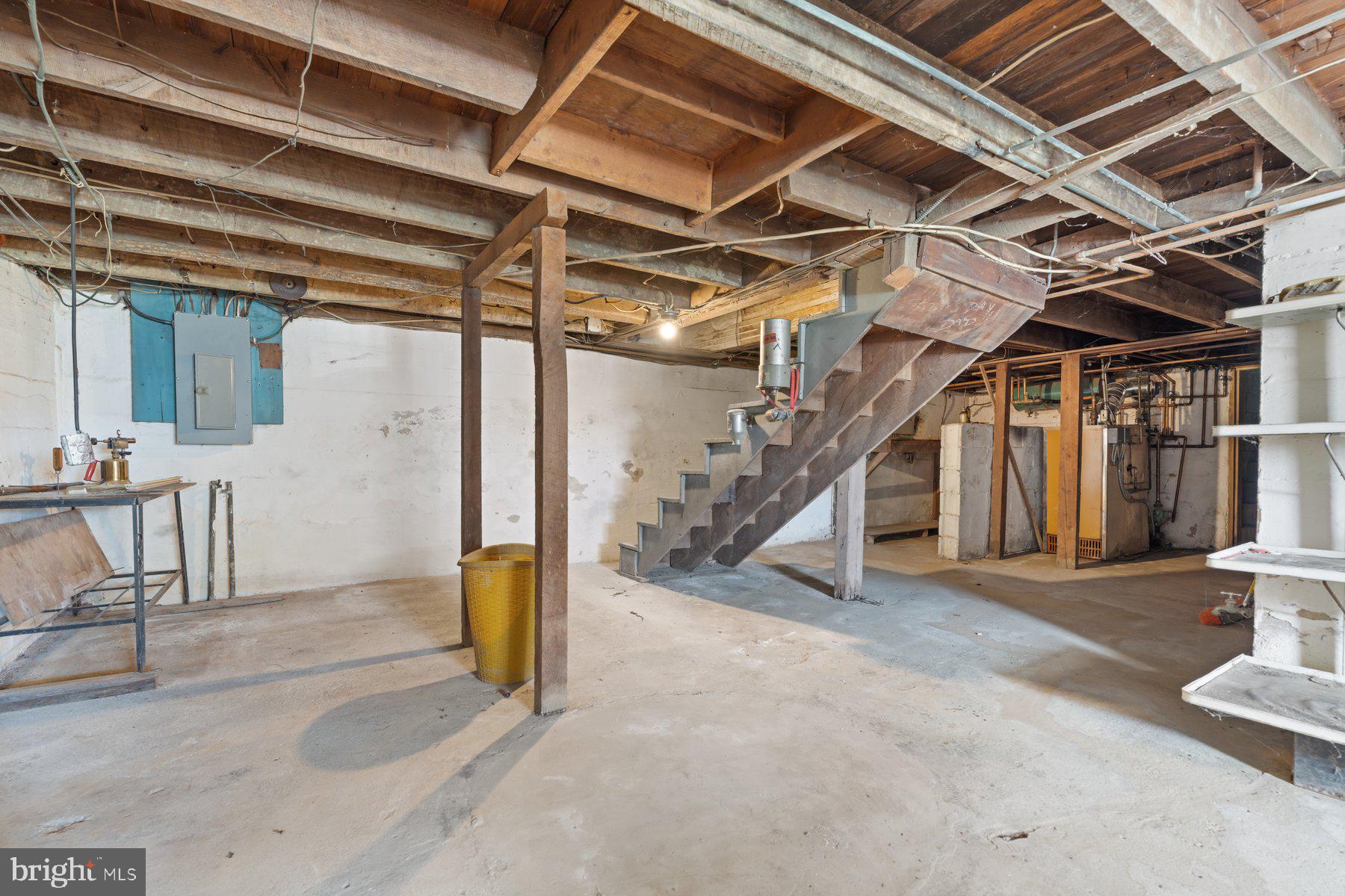 2943 Main Street Manchester, MD 21102 - Photo 27 of 43 a view of an empty room with wooden roof