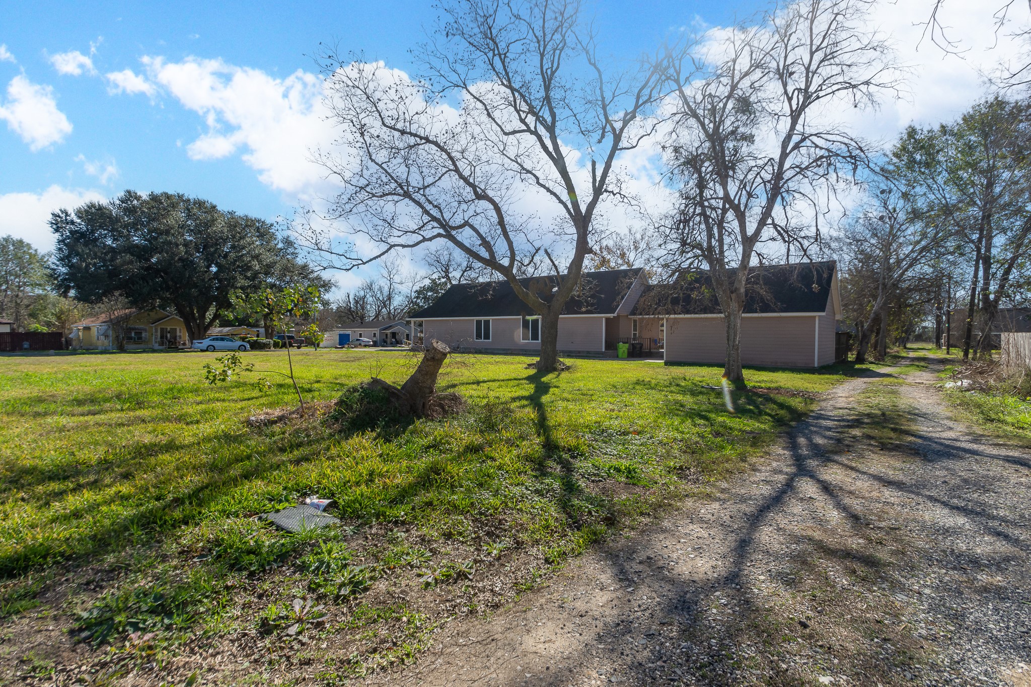 0 Brazos Street Rosenberg, TX 77471 - Photo 11 of 12 a view of a backyard with a garden