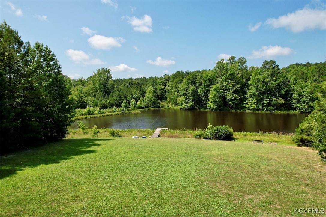 4554 Plank Road Kenbridge, VA 23944 - Photo 11 of 41 a view of a lake with houses in the back
