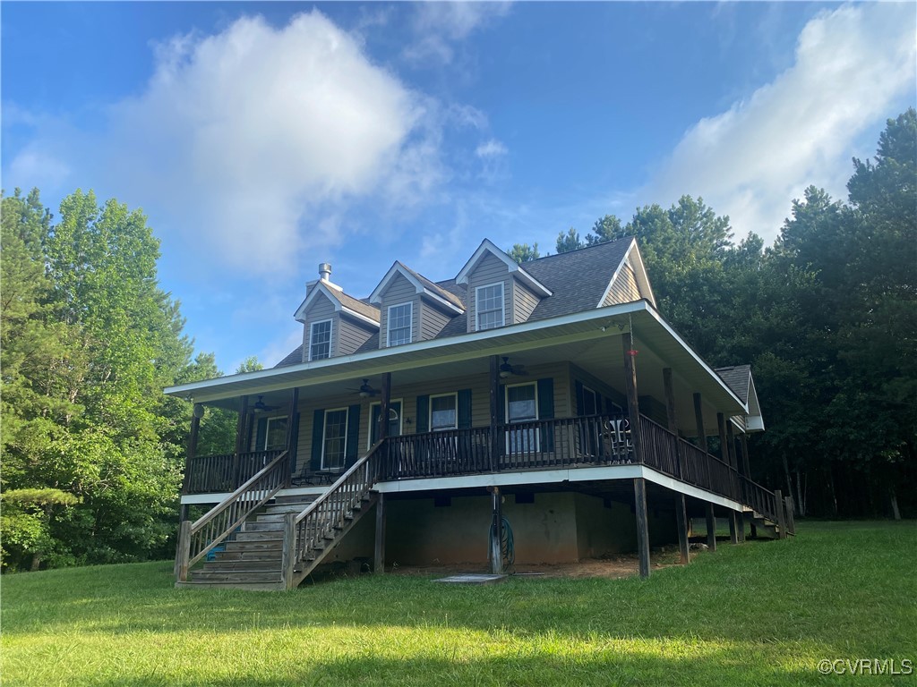 4554 Plank Road Kenbridge, VA 23944 - Photo 12 of 41 a view of house with yard and entertaining space