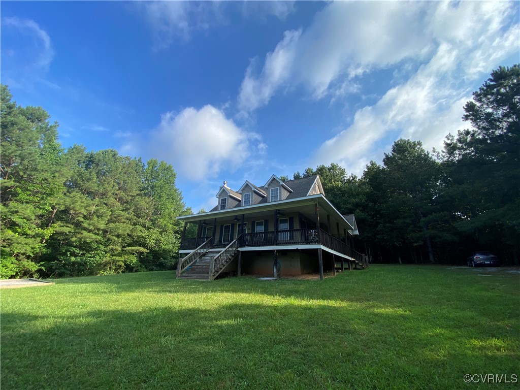 4554 Plank Road Kenbridge, VA 23944 - Photo 14 of 41 a view of a house with a yard
