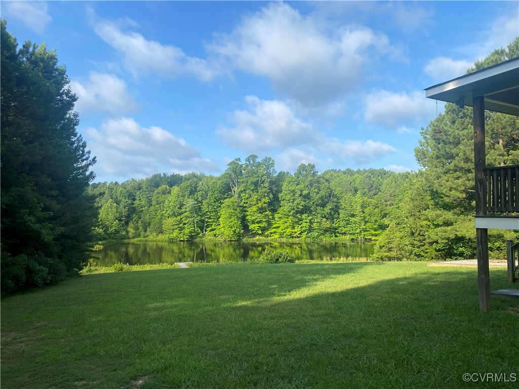 4554 Plank Road Kenbridge, VA 23944 - Photo 18 of 41 a view of a yard with a house in the background