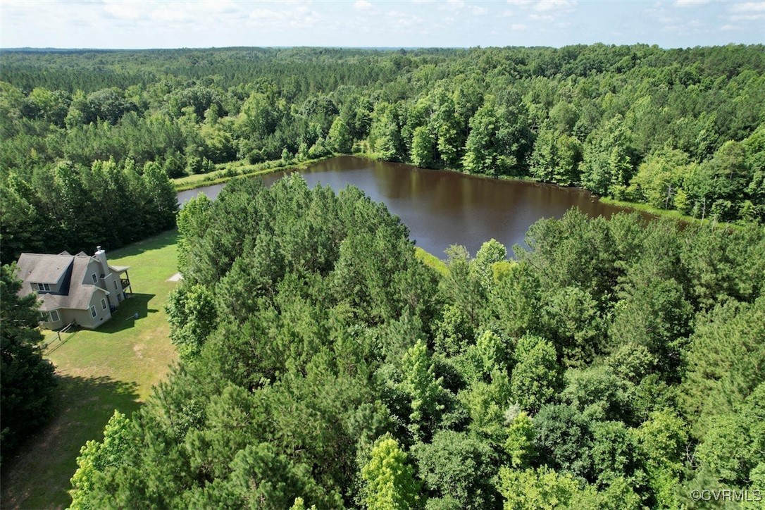 4554 Plank Road Kenbridge, VA 23944 - Photo 2 of 41 an aerial view of a house with a yard