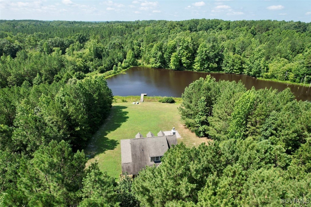 4554 Plank Road Kenbridge, VA 23944 - Photo 6 of 41 an aerial view of a house with a yard