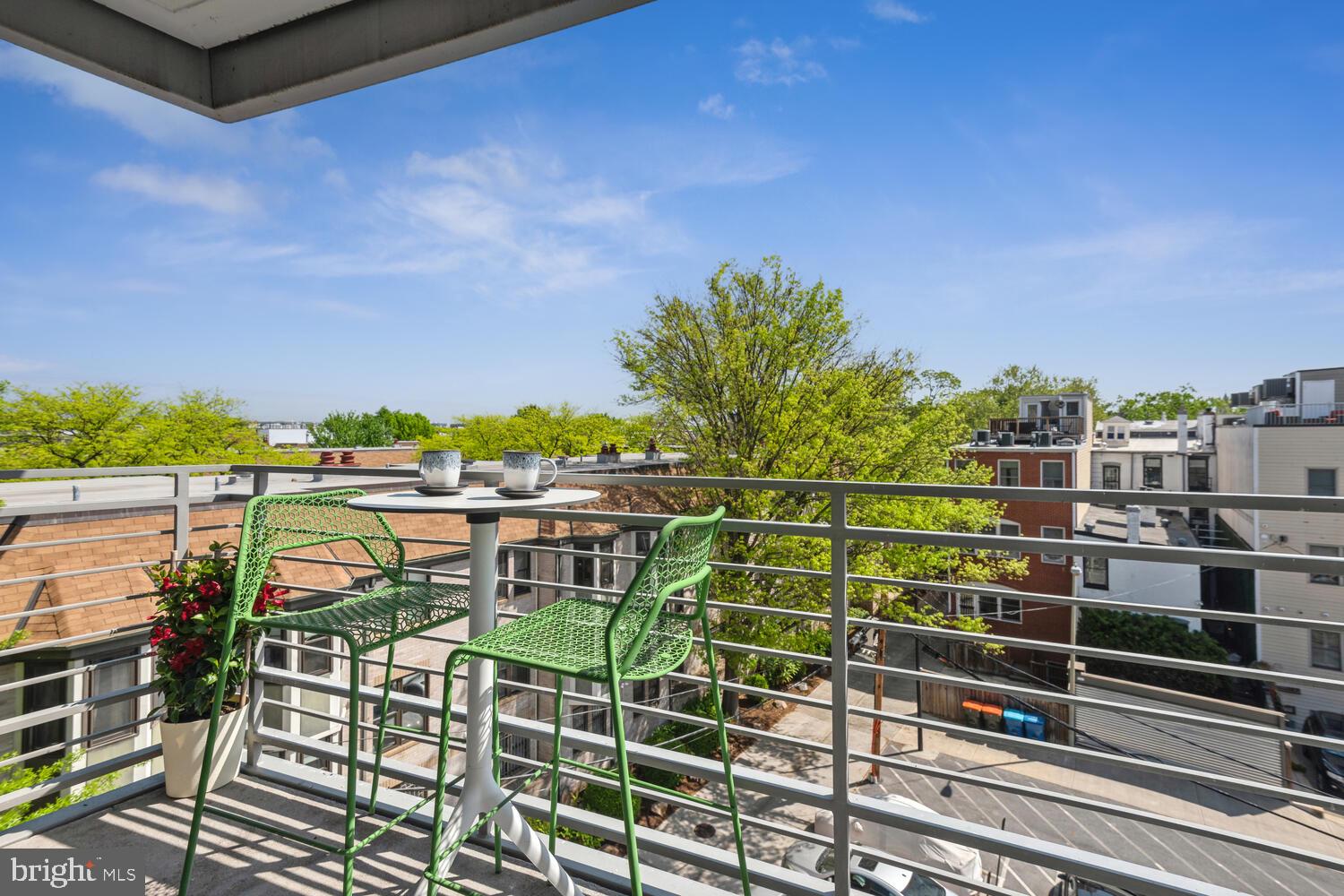 1311 13th Street Northwest, Unit 505 Washington, DC 20005 - Photo 15 of 43 Great views from the balcony