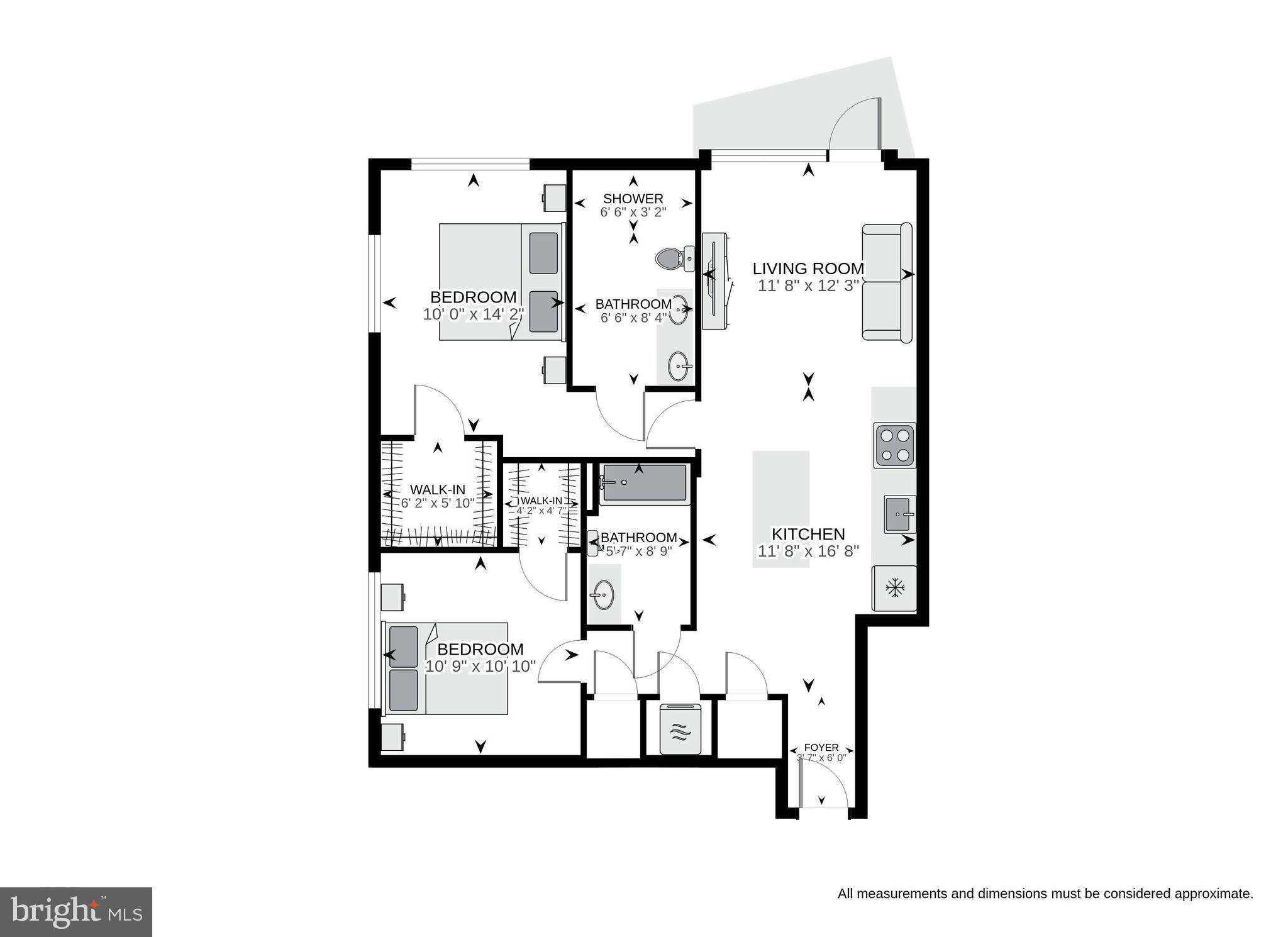 1311 13th Street Northwest, Unit 505 Washington, DC 20005 - Photo 2 of 43 Residence #505