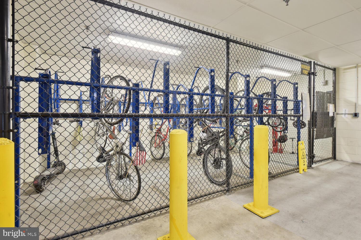 1311 13th Street Northwest, Unit 505 Washington, DC 20005 - Photo 28 of 43 Secure bike room